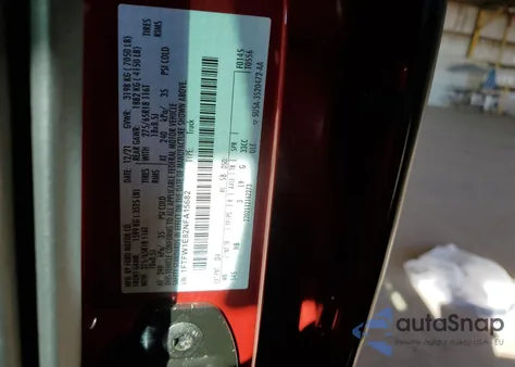 2022 Ford F150 Supercrew from USA, damaged, VIN 1FTFW1E82NFA15682